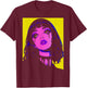 Cybergoth Cybercore Grunge Punk Goth Girl Alt Anime Manga T-Shirt - T-Shirt | Maroon