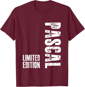 Pascal Funny Gift Name Pascal T-Shirt - T-Shirt | Maroon