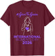 Journée Internationale de la Femme 2026 IWD Give to Gain Women Girls T-Shirt - T-Shirt | Maroon