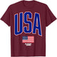 2026 USA Soccer Fan World Cup T-Shirt - T-Shirt | Maroon