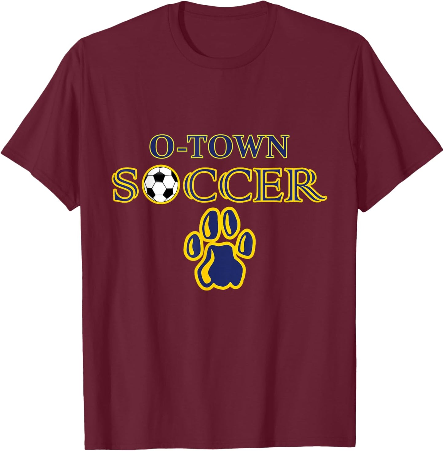 O-Town Soccer T-Shirt - T-Shirt | Maroon