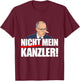 Nicht Mein Kanzler Meme Pinocchio Meme T-Shirt - T-Shirt | Maroon