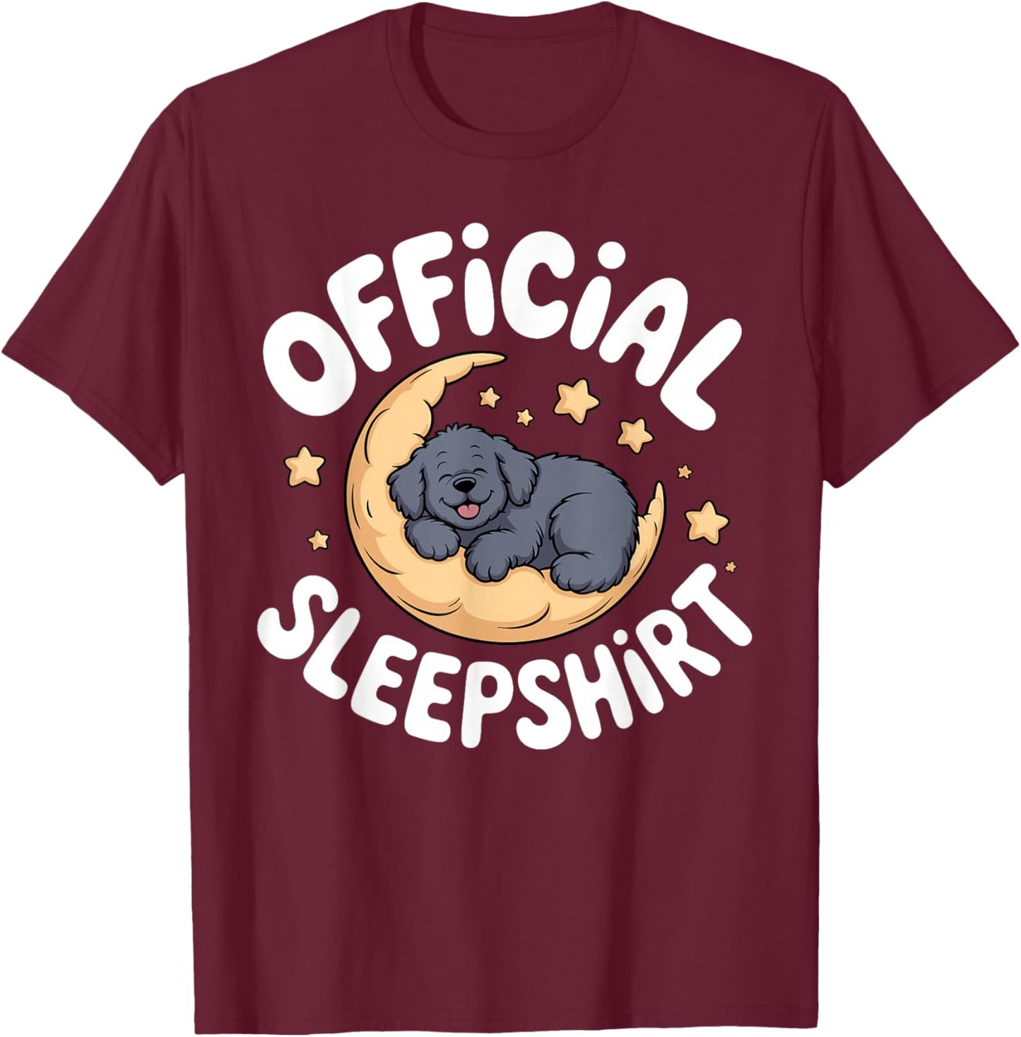 Cool Newfoundland Art Women Kids Newfie Newfoundland T-Shirt - T-Shirt | Maroon