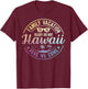 Hawaii Family Vacation 2026 Trip Here We Come Matching Squad T-Shirt - T-Shirt | Maroon