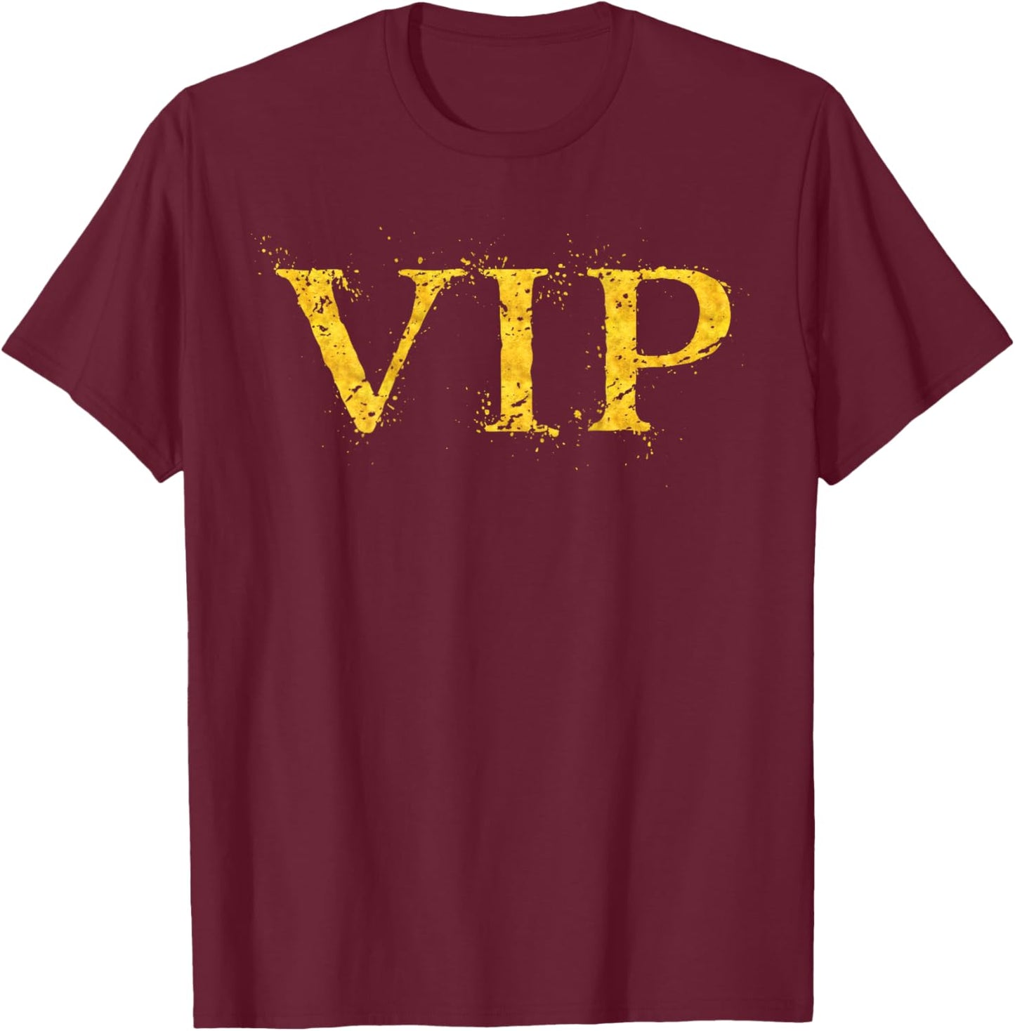 VIP Guest of Honor Retro Back Design T-Shirt - T-Shirt | Maroon