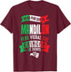Mandilon Funny Hispanic Mexican Dad Husband Esposo Mexicano T-Shirt - T-Shirt | Maroon