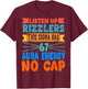 Listen Up Rizzlers This Sigma Has 67 Aura Energy Six Seven T-Shirt - T-Shirt | Maroon
