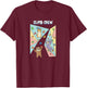 Bouldering Boulder Climb Crew Climbing Wall Dog Cat Sloth T-Shirt - T-Shirt | Maroon