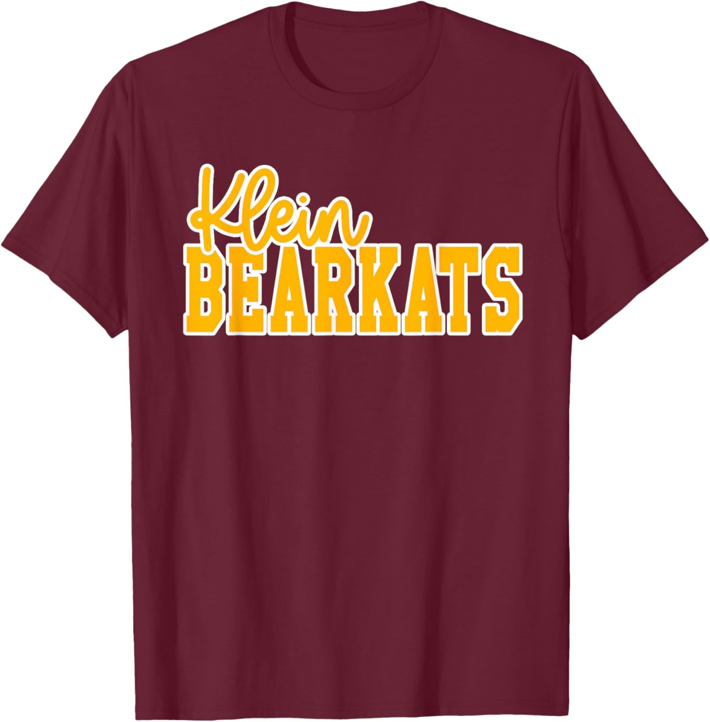 Klein High School Bearkats T-Shirt - T-Shirt | Maroon