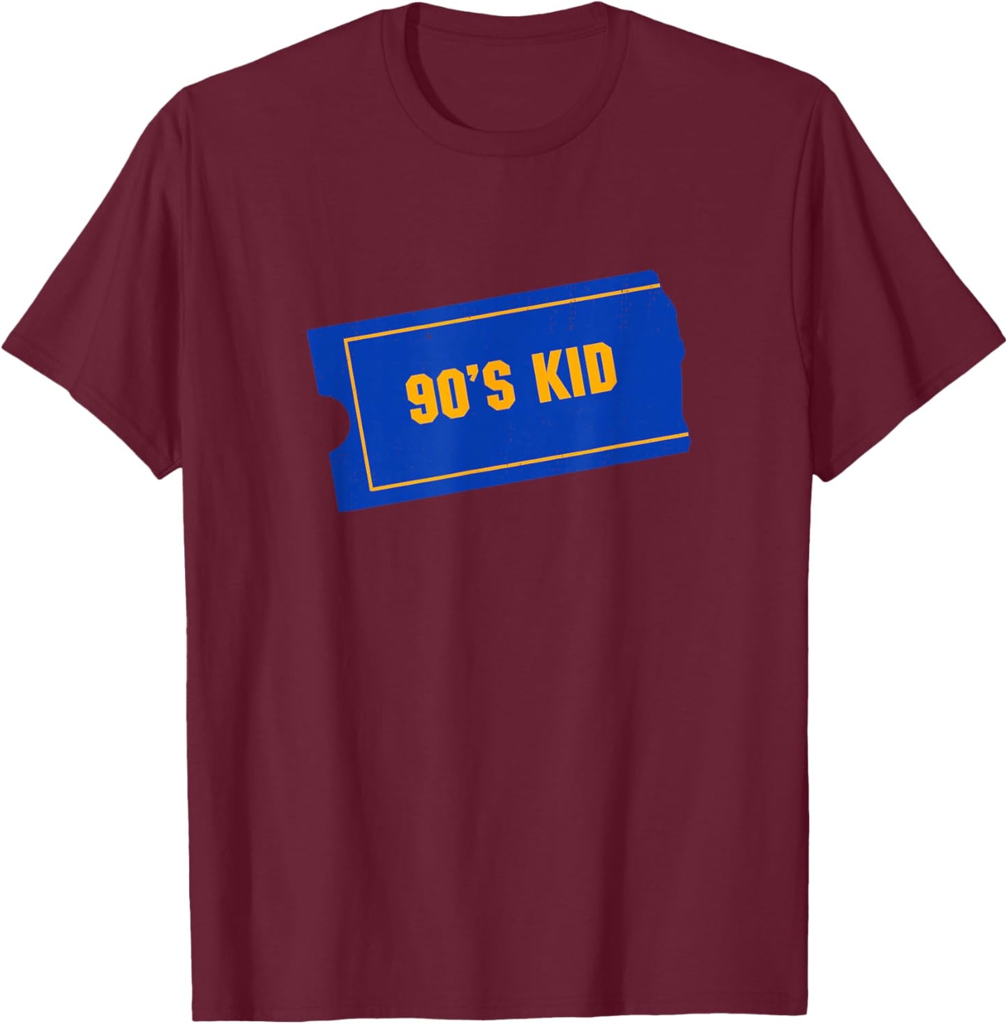 90's Kid T-Shirt - T-Shirt | Maroon