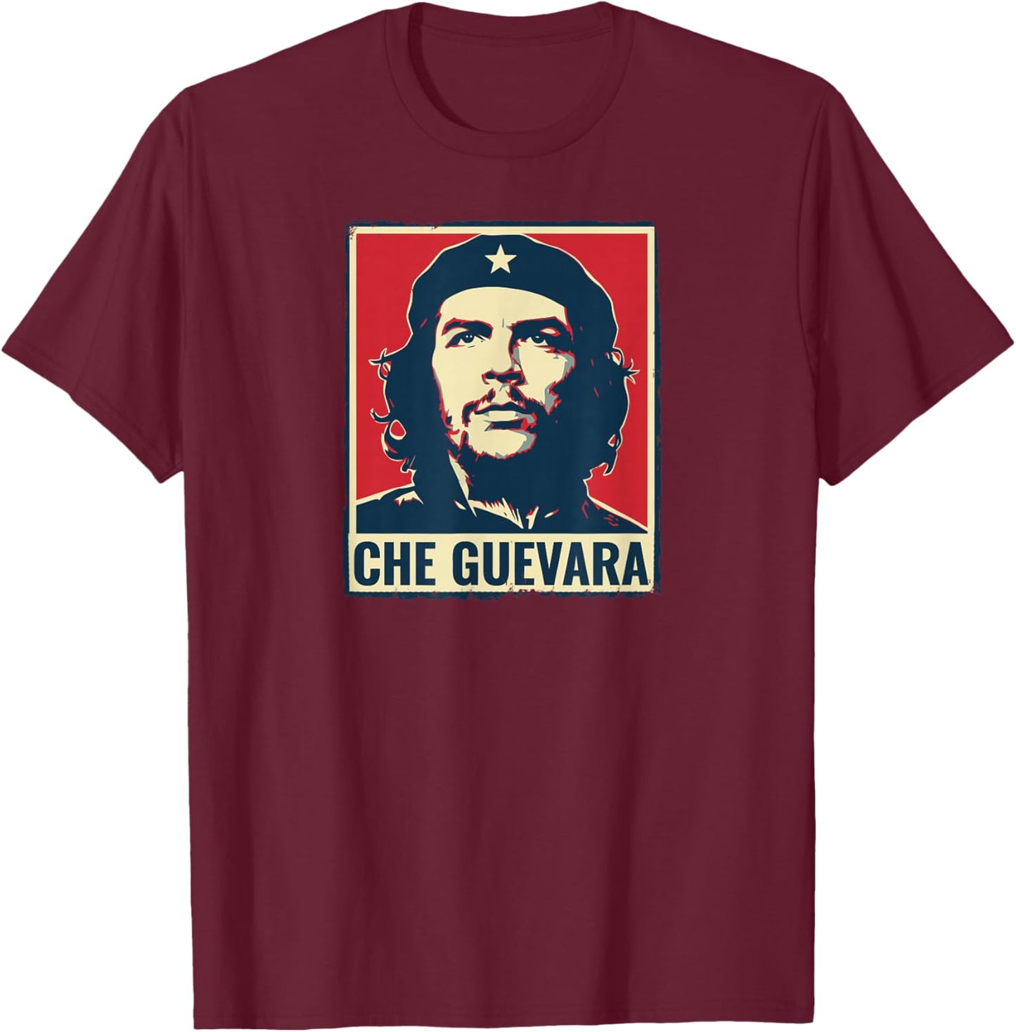 Che Guevara Revolution Rebel Guerrilla Freedom Gift T-Shirt - T-Shirt | Maroon