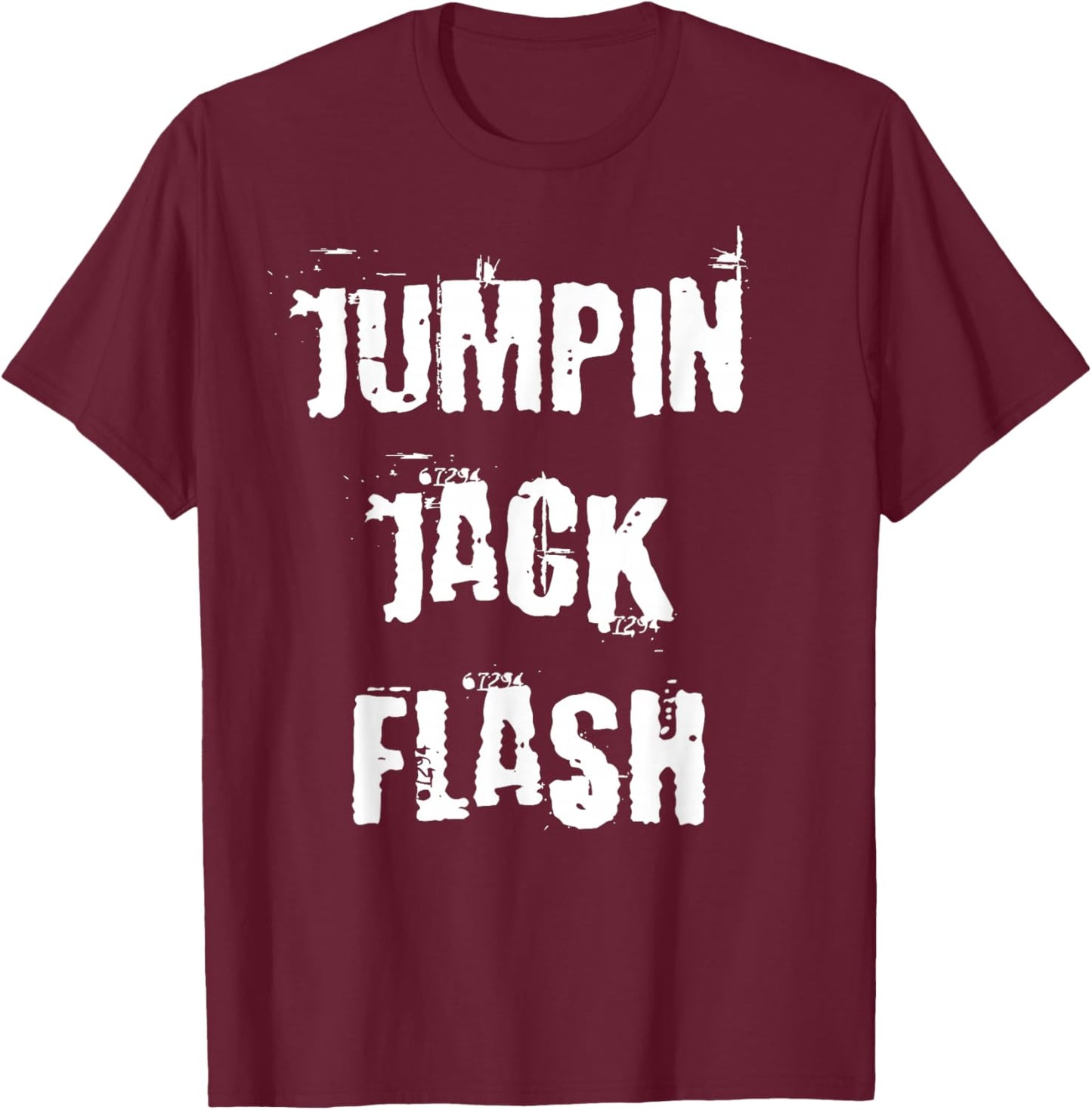 Jumpin Jack Flash T-Shirt - T-Shirt | Maroon