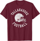 Tallahassee Football Throwback Football Helmet Retro T-Shirt - T-Shirt | Maroon