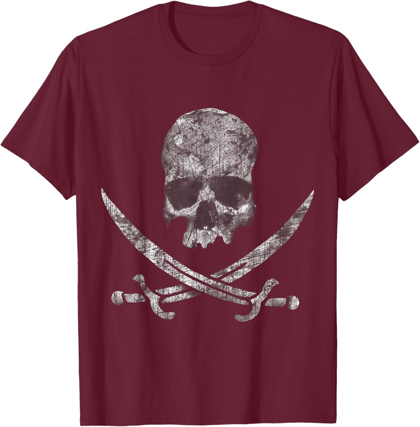 Hoist The Black Flag T-Shirt - T-Shirt | Maroon