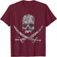 Hoist The Black Flag T-Shirt - T-Shirt | Maroon