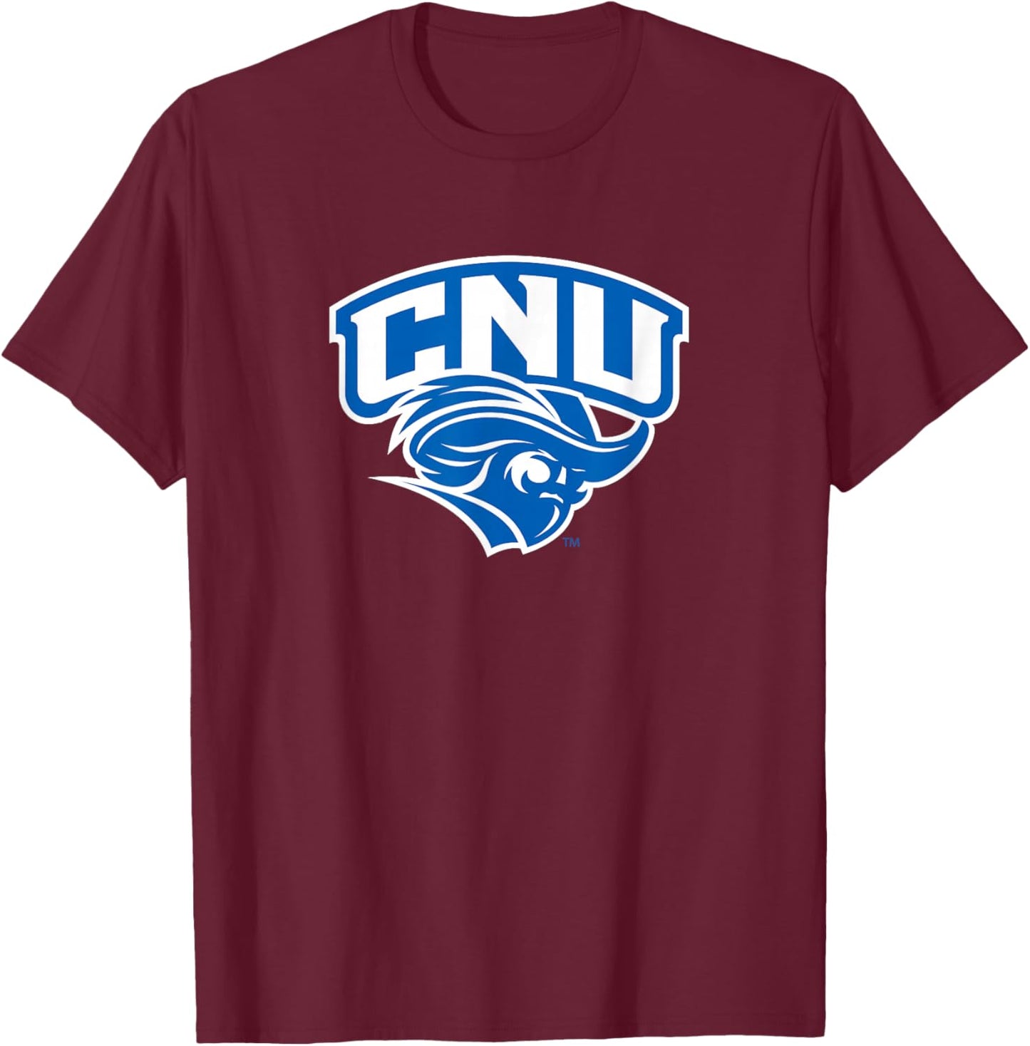 CNU Captains Christopher Newport University NCAA CNU26 T-Shirt - T-Shirt | Maroon