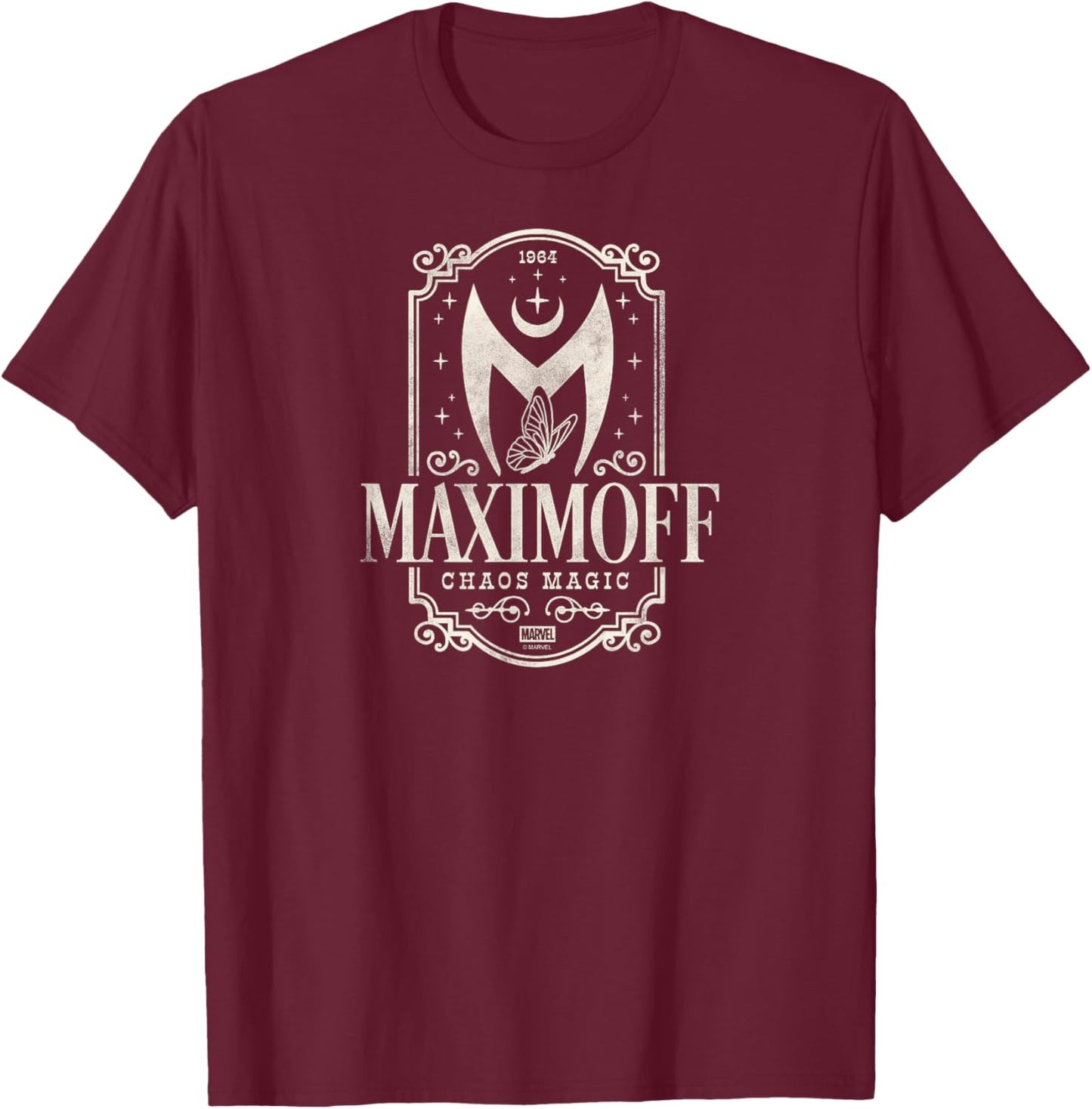 Scarlet Witch - Maximoff Chaos Magic T-Shirt - T-Shirt | Maroon