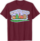 Anti Vegan Shirt Funny Fruit Vegetable Protest Meat Lover T-Shirt - T-Shirt | Maroon
