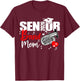 Senior Band Mom 2026 Marching Band Class of 2026 Tuba T-Shirt - T-Shirt | Maroon