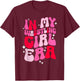 In My Wrestling Girl Era Wrestler Wrestle Groovy Women T-Shirt - T-Shirt | Maroon