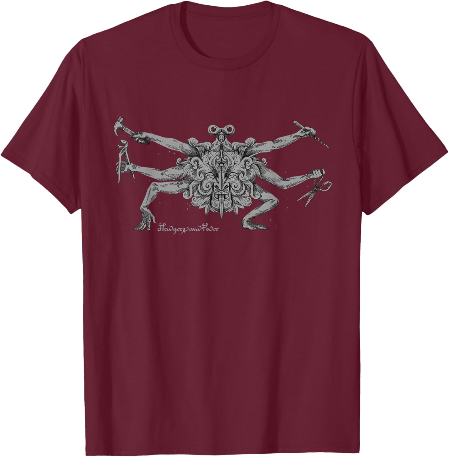 Hunt: Showdown 1896 Frontiersman Trait T-Shirt - T-Shirt | Maroon