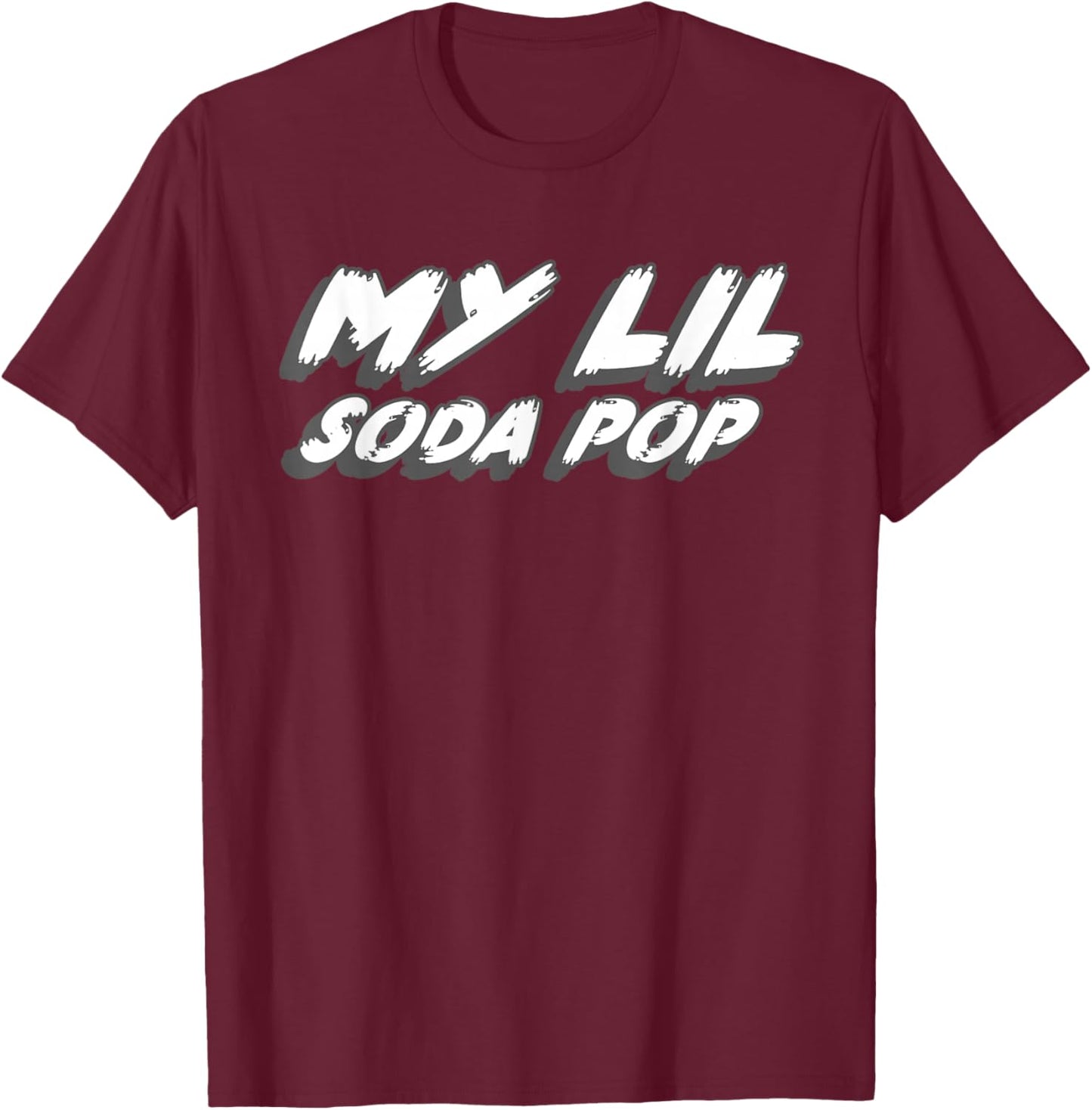 My Lil Soda Pop | A Cool Refreshing Drink T-Shirt - T-Shirt | Maroon