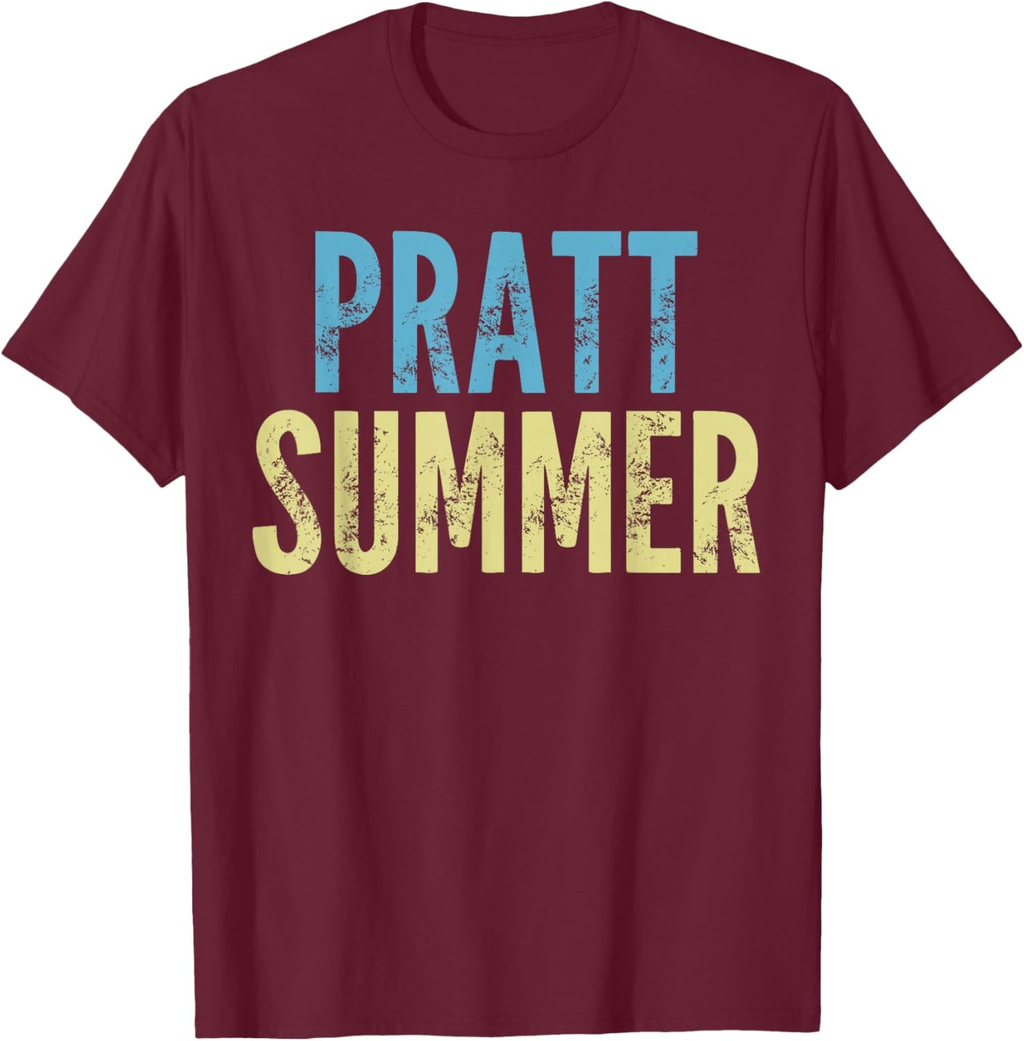 Pratt Summer T-Shirt - T-Shirt | Maroon