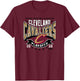 NBA Official 2026 Playoffs Cleveland Cavaliers Next T-Shirt - T-Shirt | Maroon