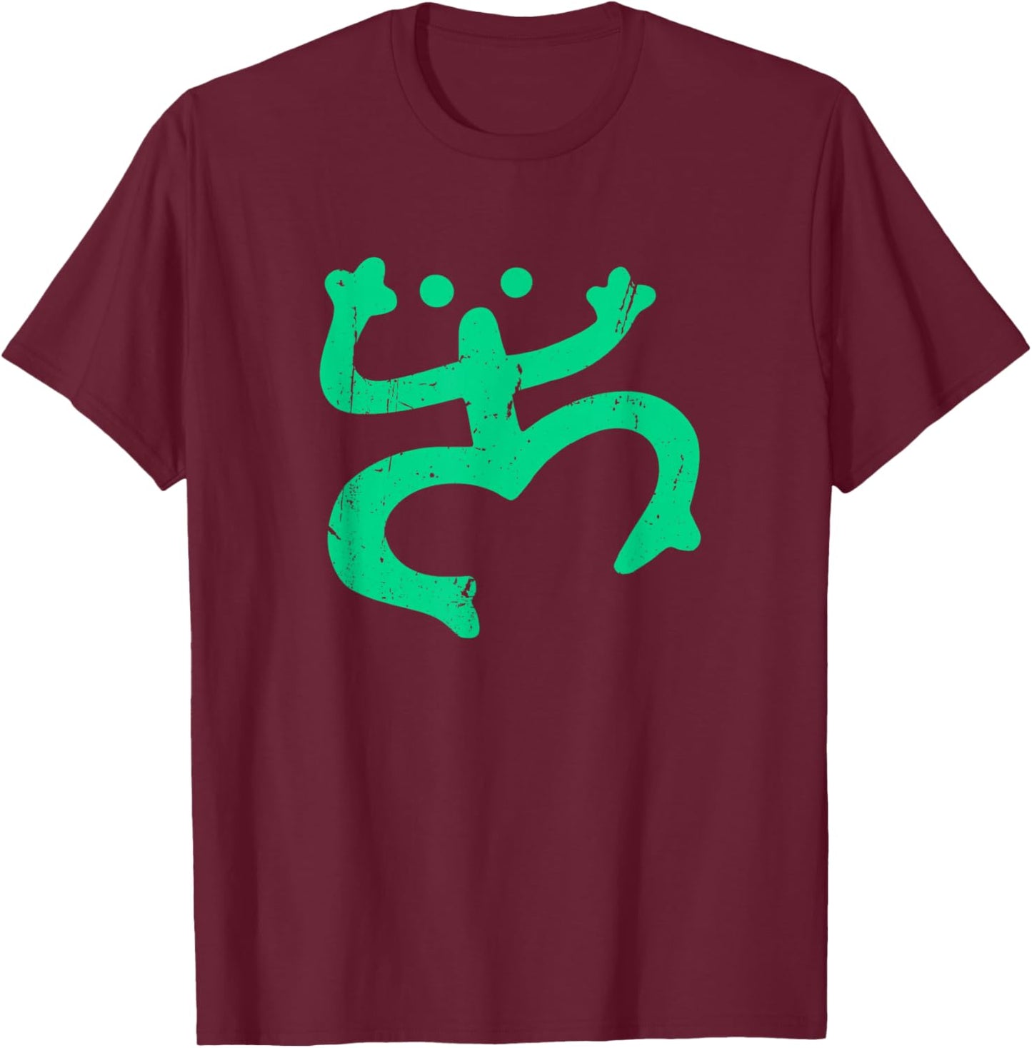 Coqui Taino Puerto Rico Frog Boricua T-Shirt - T-Shirt | Maroon