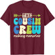 Cousin Crew 2026 Making Memories Family Vacation Camp Kids T-Shirt - T-Shirt | Maroon