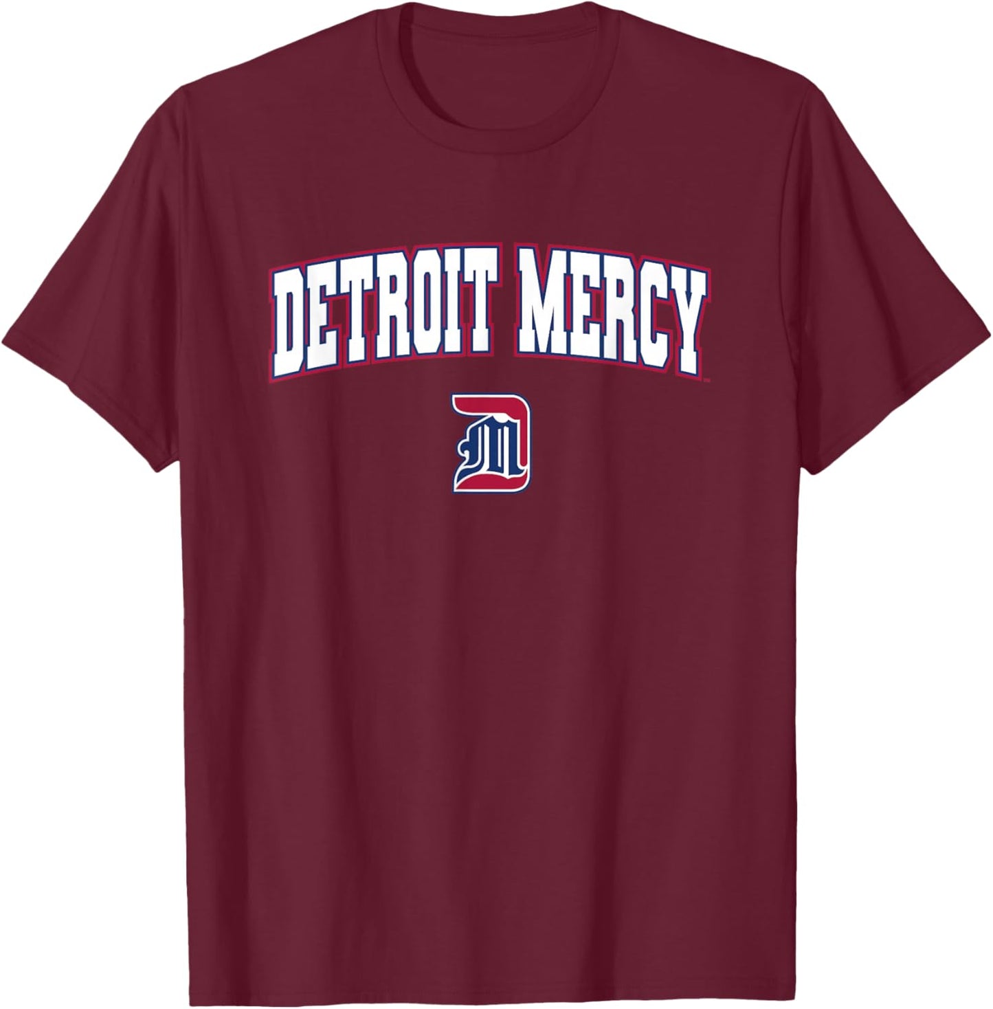 University of Detroit Mercy Titans Arch Logo T-Shirt - T-Shirt | Maroon