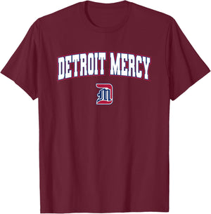 University of Detroit Mercy Titans Arch Logo T-Shirt - T-Shirt | Maroon