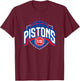 NBA Official Detroit Pistons Kickout T-Shirt - T-Shirt | Maroon