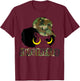 Unbothered Black Woman Camo Camouflage Melanin Black History T-Shirt - T-Shirt | Maroon