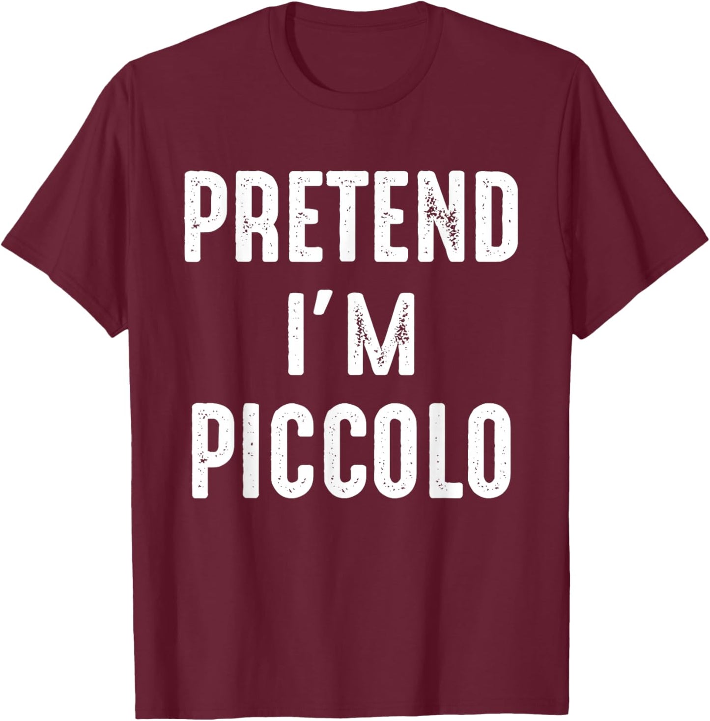Pretend I'm Piccolo Family Matching Halloween Costume T-Shirt - T-Shirt | Maroon