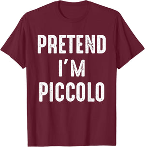 Pretend I'm Piccolo Family Matching Halloween Costume T-Shirt - T-Shirt | Maroon