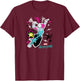 Ghost Spider - Sketchy T-Shirt - T-Shirt | Maroon