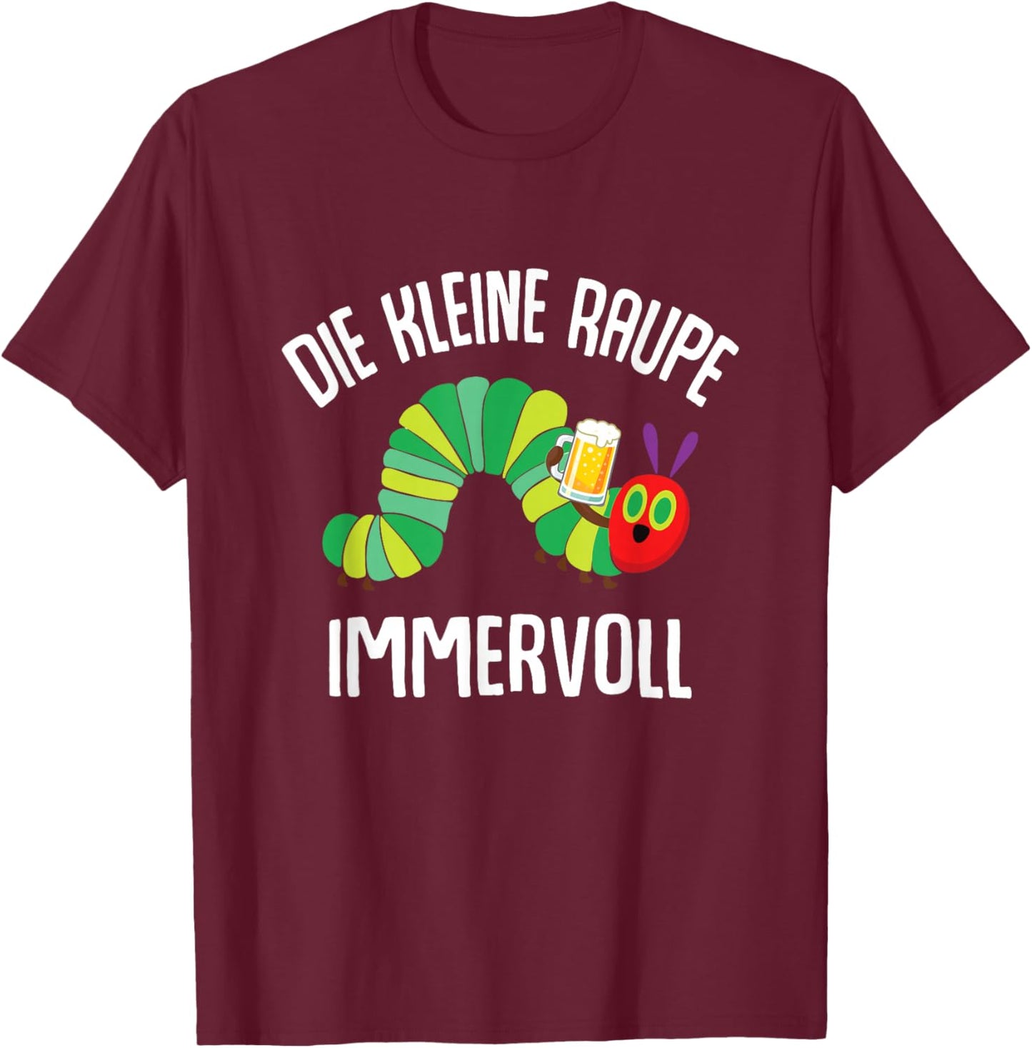 Funny Carnival Costume – The Little Caterpillar Evervoll T-Shirt - T-Shirt | Maroon