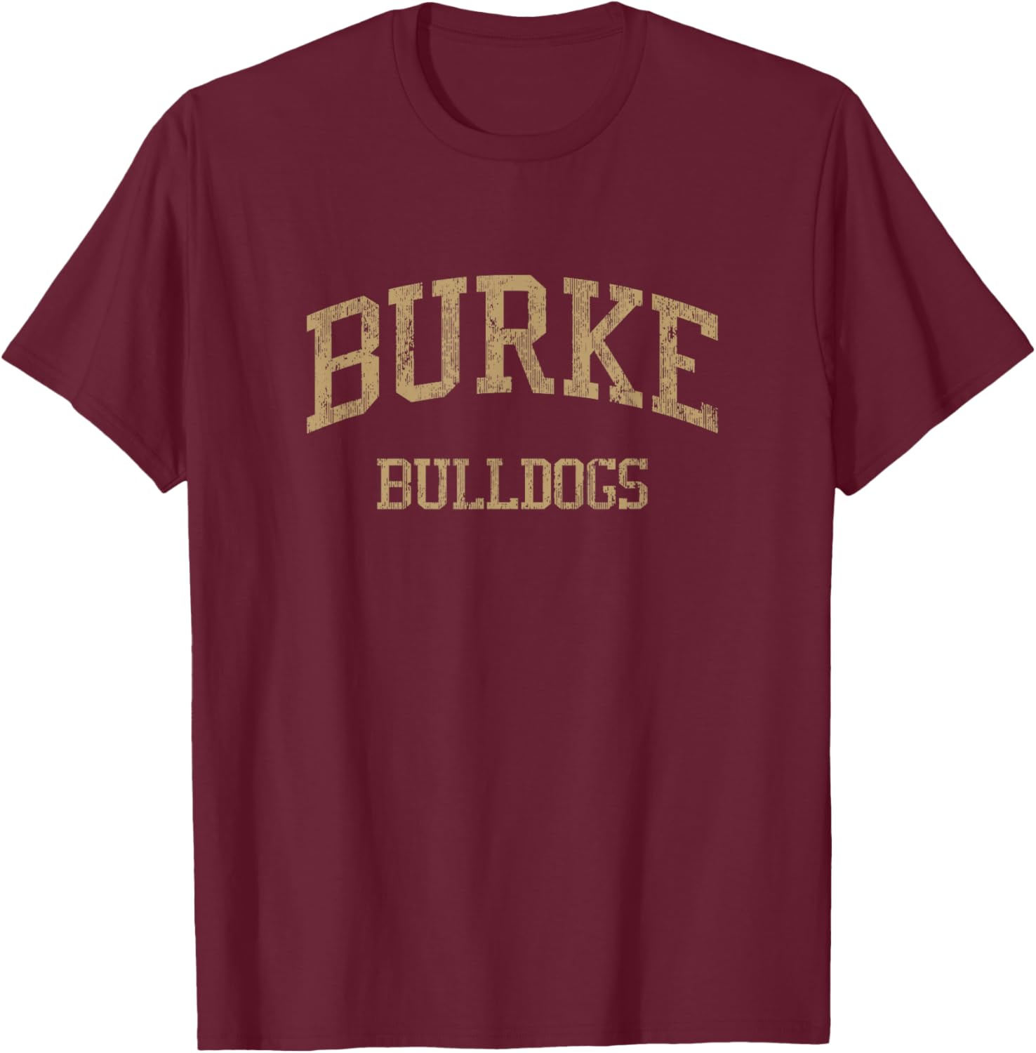 Burke High School HS Omaha NE Vintage Sports T-Shirt - T-Shirt | Maroon