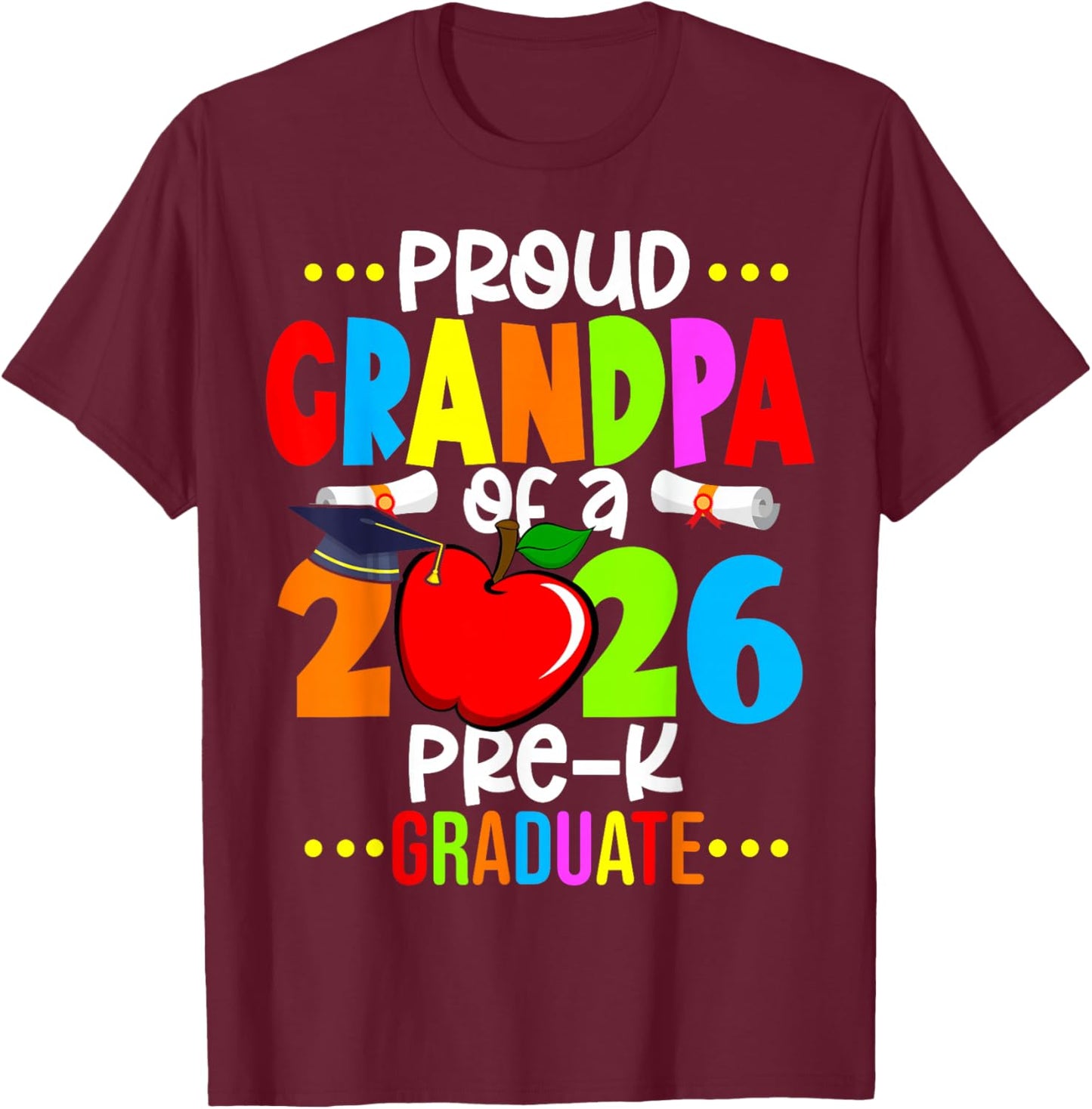 Graduation T-Shirt - T-Shirt | Maroon