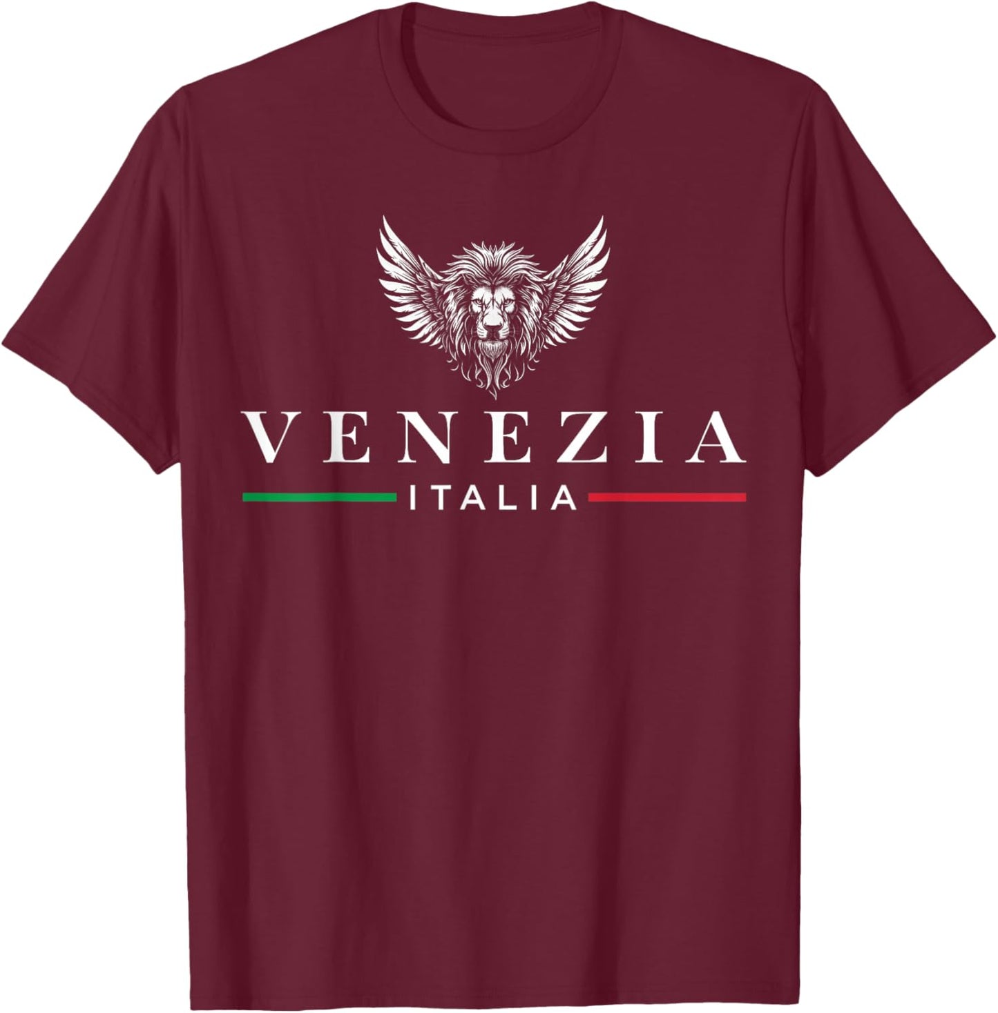 Vintage Italia - Venice Souvenir Venezia T-Shirt - T-Shirt | Maroon