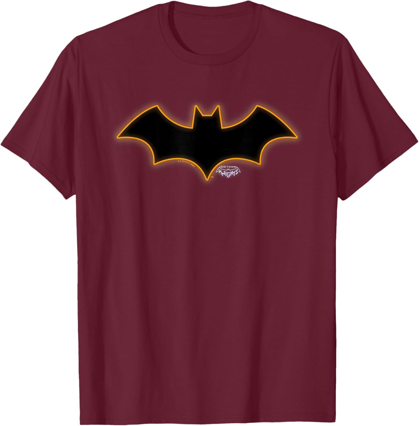 Gotham Knight's Batgirl logo T-Shirt - T-Shirt | Maroon