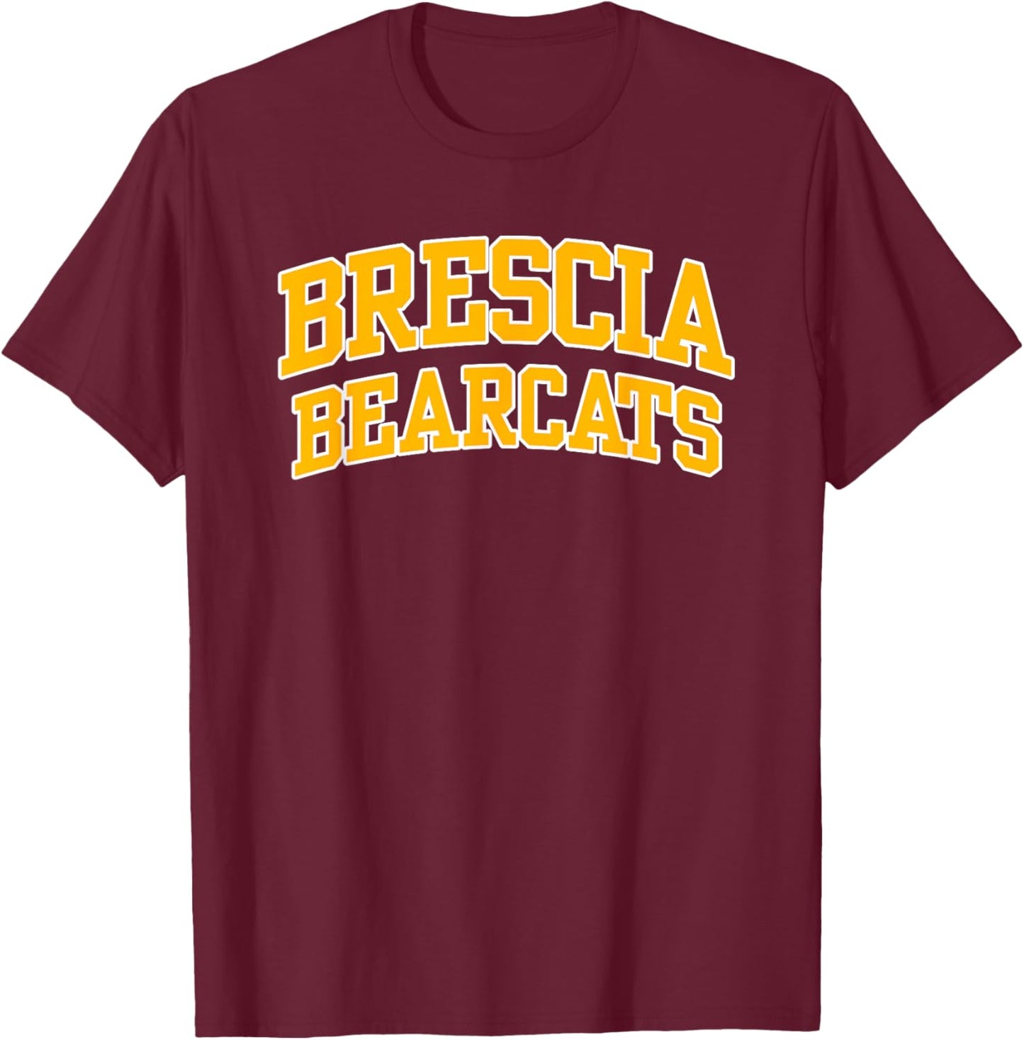 Brescia University Bearcats Apparel Sports Fan T-Shirt - T-Shirt | Maroon