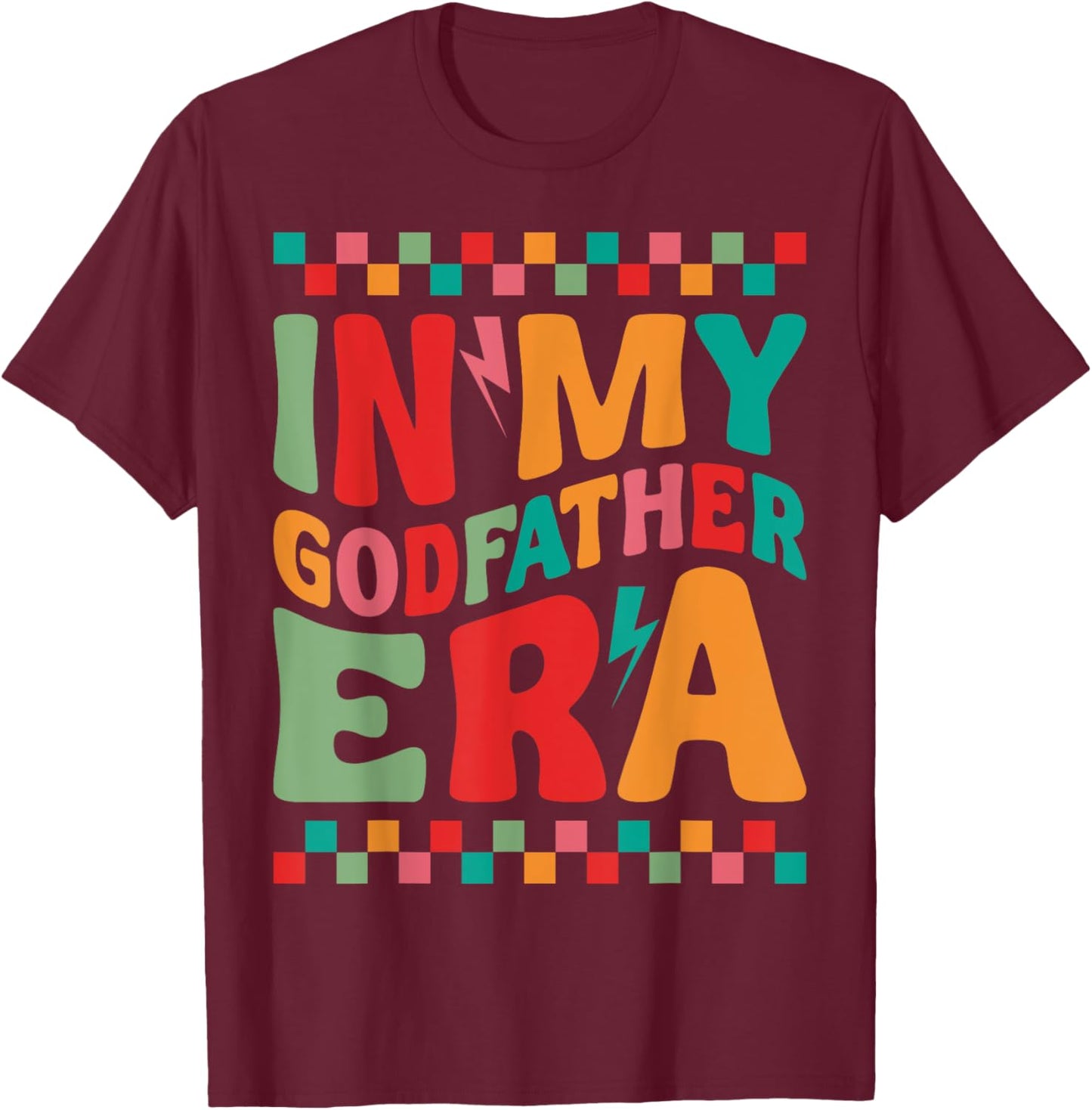 In My Godfather Era T-Shirt - T-Shirt | Maroon