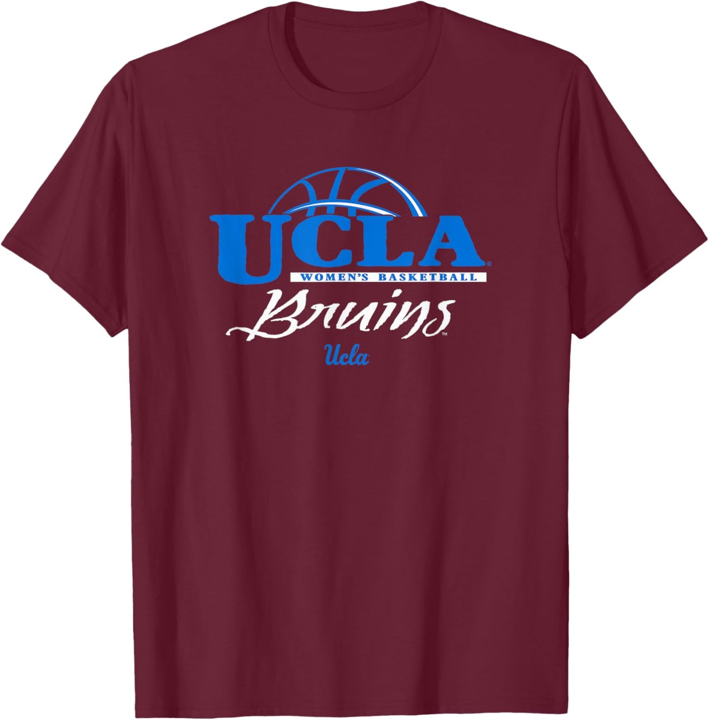 UCLA Bruins Women's Basketball Layup Officially Licensed T-Shirt - T-Shirt | Maroon