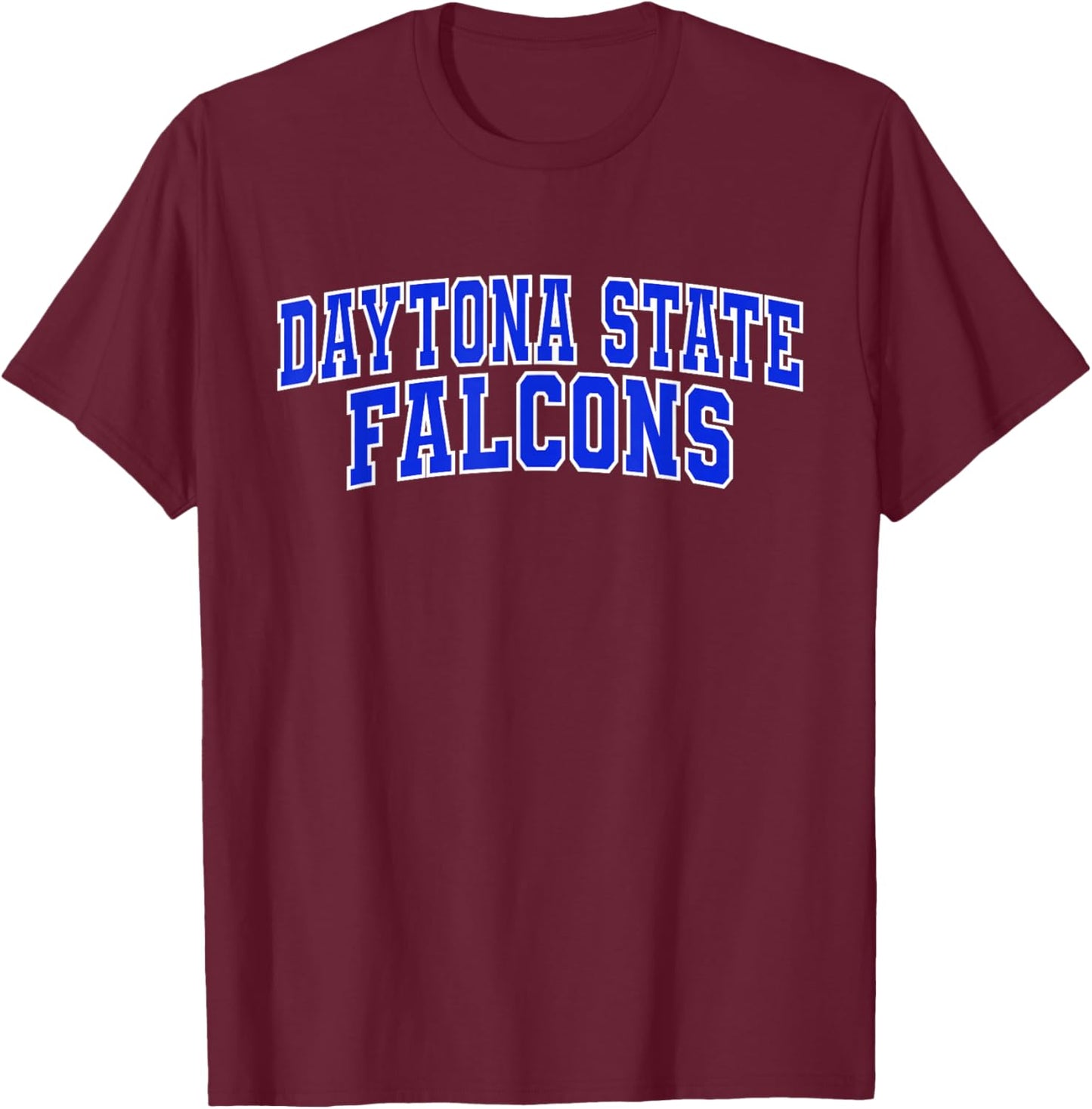 Daytona State College Falcons Apparel Sports Fan T-Shirt - T-Shirt | Maroon