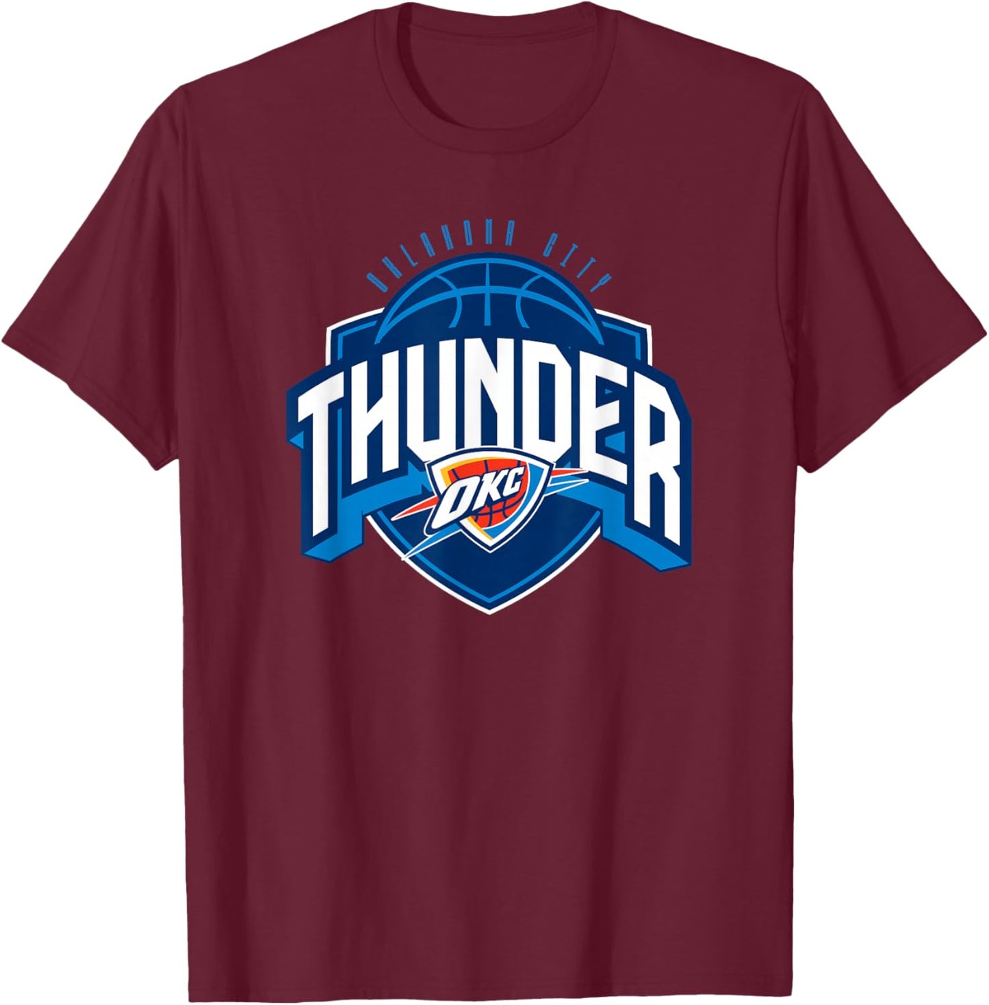 NBA Official Oklahoma City Thunder Kickout T-Shirt - T-Shirt | Maroon