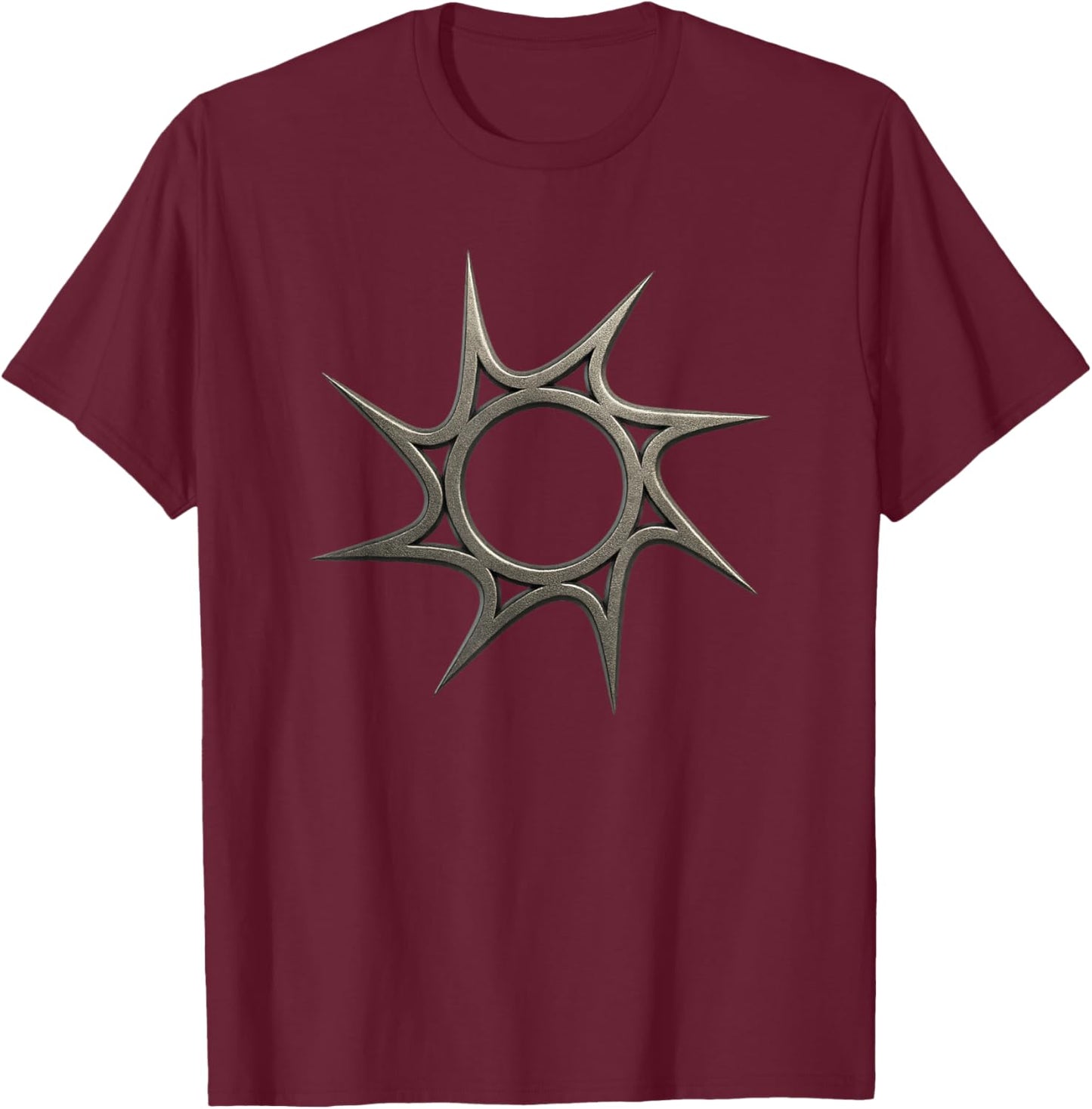 Spawnism Meme 3D Logo T-Shirt - T-Shirt | Maroon