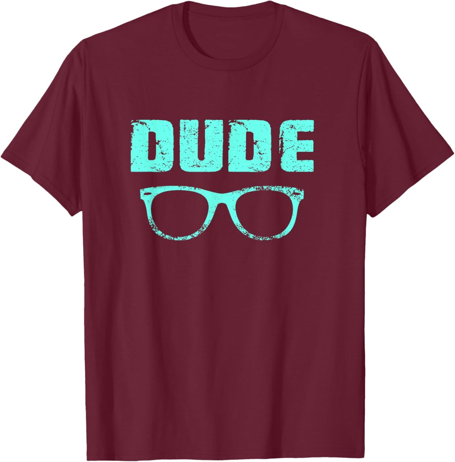 Dude Shirts Boys Men Youth Teens Dude Outfit Funny Dude T-Shirt - T-Shirt | Maroon