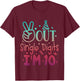 10th Birthday Boys Girls Out Single Digits 10 Year Old Kids T-Shirt - T-Shirt | Maroon